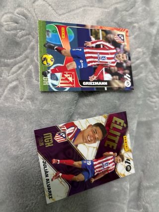 Cromos de fútbol variados