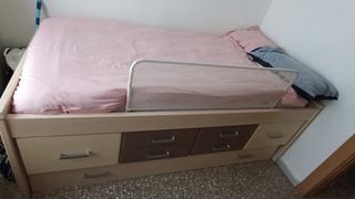 Cama nido 90cm como nueva