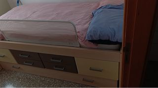 Cama nido 90cm como nueva
