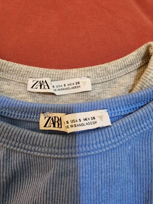 Conjunto 2 Tops Zara Mujer Talla sS