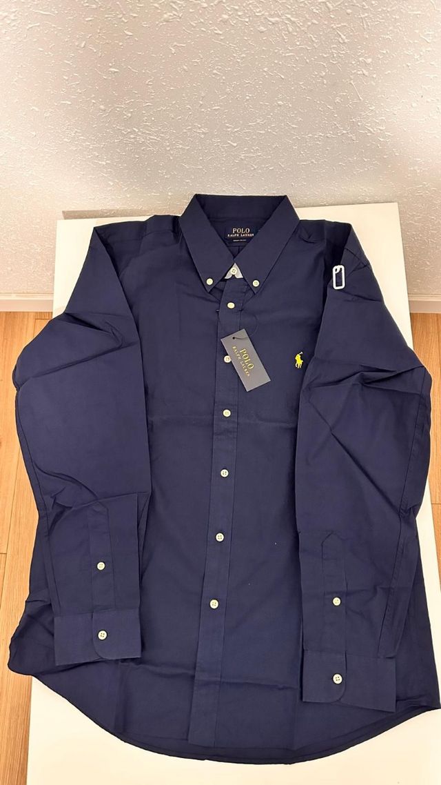 Camisa Polo Ralph Lauren Azul Talla xl