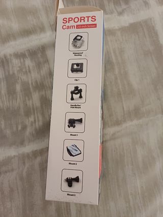 Cámara Deportiva HD Gris