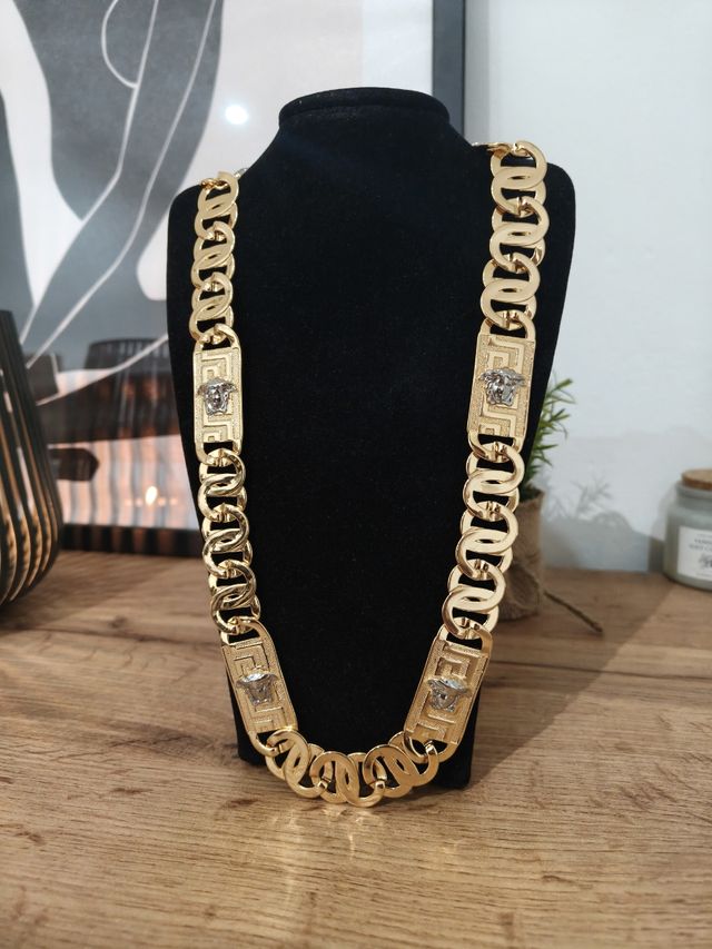 Cadena Versace Cartier 70cm laminado oro