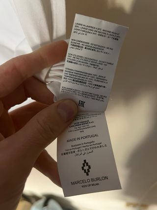 T-shirt Marcelo Burlon Bambino Tigre