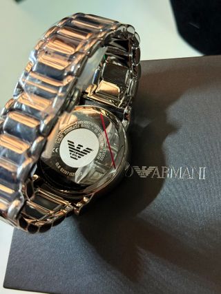Reloj Emporio Armani Azul y Plateado