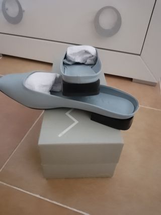 Zapatos MIM azules mujer