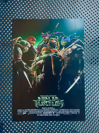 set poster teenage mutant ninja turtles
