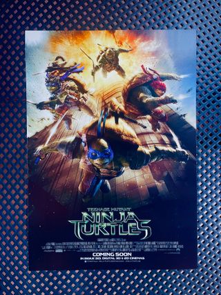 set poster teenage mutant ninja turtles