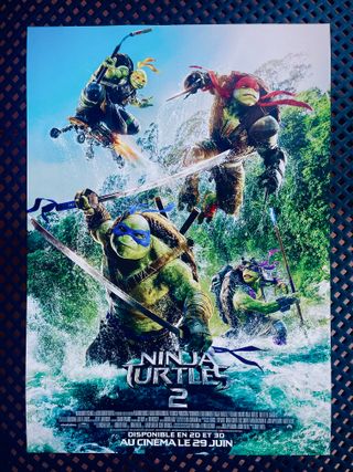 set poster teenage mutant ninja turtles