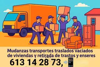 Mudanzas y transportes vaciados