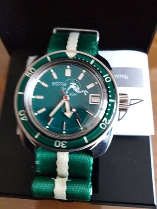 Reloj Vostok con mecanismo automático.