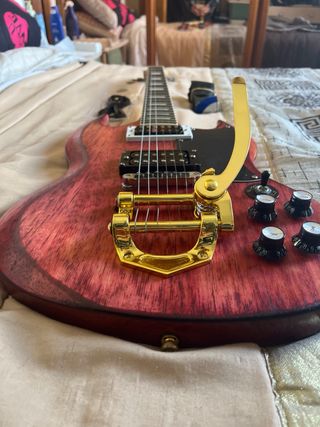  SG con Palanca Tremolo imitación gibson