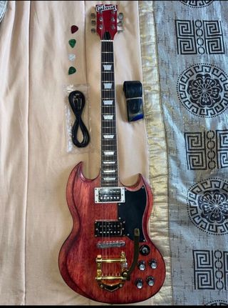  SG con Palanca Tremolo imitación gibson
