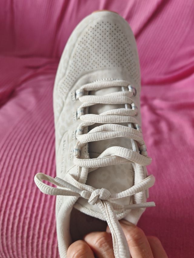 Zapatillas Skechers Beige/Blanco