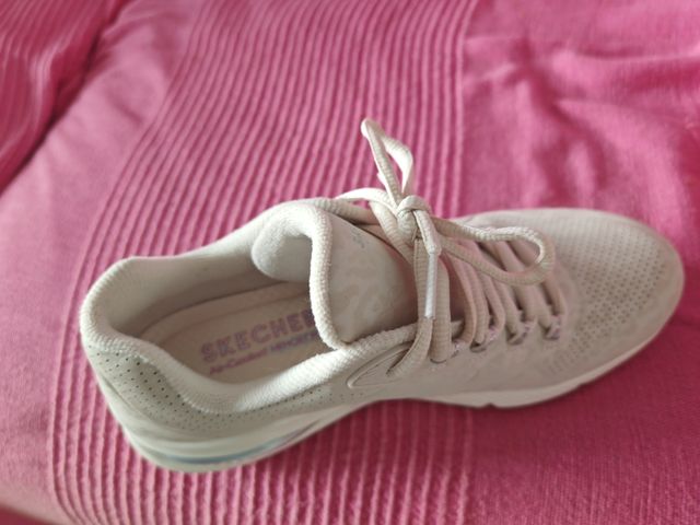 Zapatillas Skechers Beige/Blanco