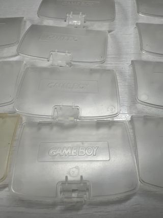 Lote 11 Tapas Game Boy color Transparentes