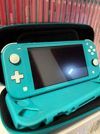 Nintendo Switch Lite Turchese + caricabatterie