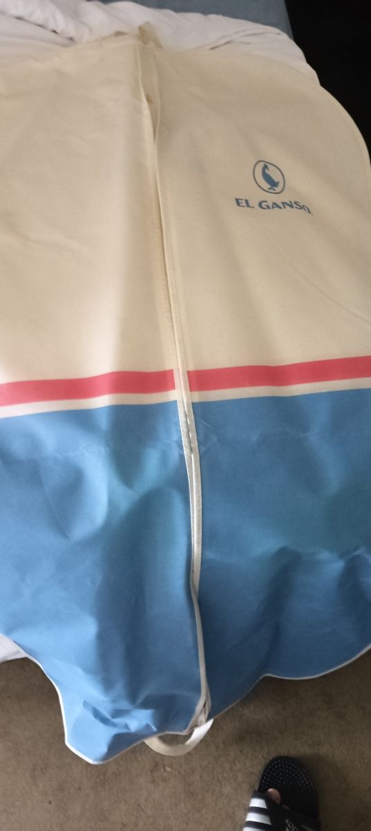 Abrigo El Ganso 3/4 Negro + Porta Abrigos