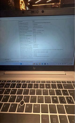HP EliteBook 840 G5 i7 16GB 256GB Plata