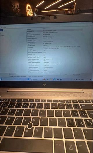 HP EliteBook 840 G5 i7 16GB 256GB Plata
