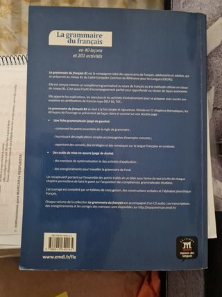 La grammaire du François. Niveau B1