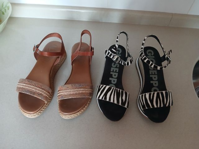 Lote de 2 sandalias Gioseppo