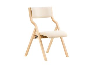 SoBuy Silla Plegable de Madera, Silla de Cocina