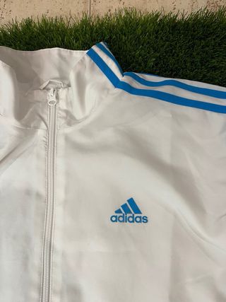 Chandal Adidas Retro blanco y azul