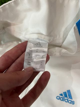 Chandal Adidas Retro blanco y azul
