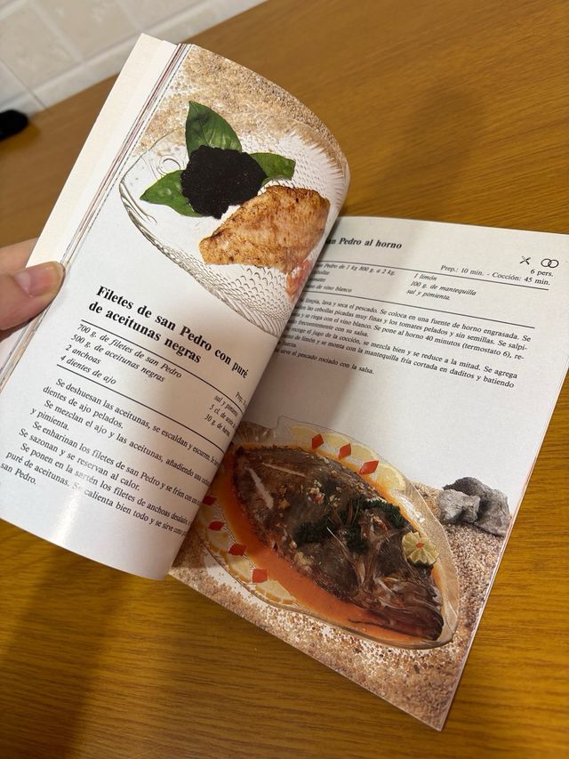 cocina práctica, pasta, pizza y pescado