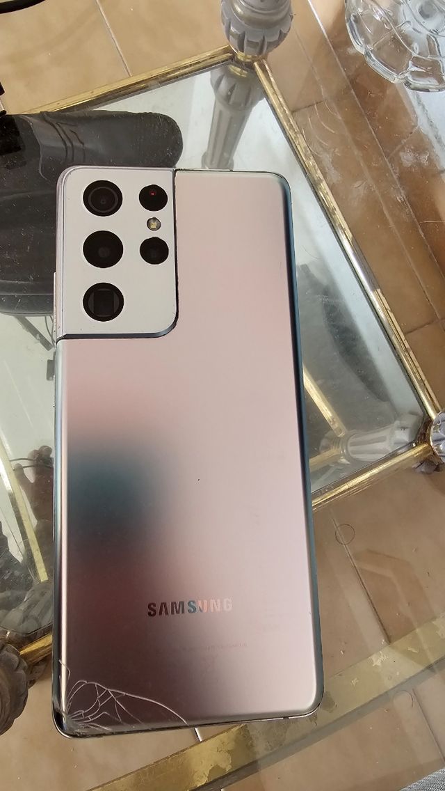 Samsung S21 Ultra Rosa/Plata