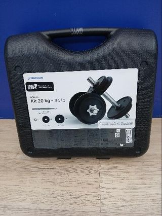 Kit mancuernas 20 kg musculación Corength