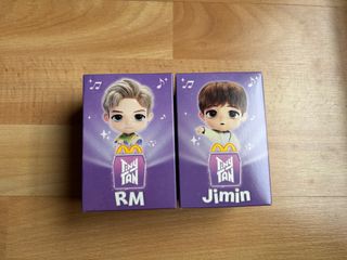 Figura TinyTAN RM y Jimin McDonald's