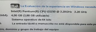 Placa base, G3250 y 4Gb