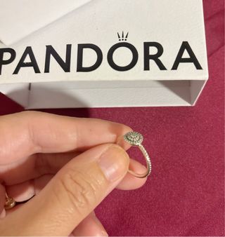Anillo Pandora Circonita Talla 52