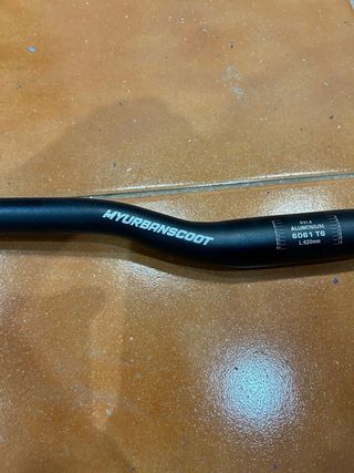 Manillar de Bicicleta Negro
