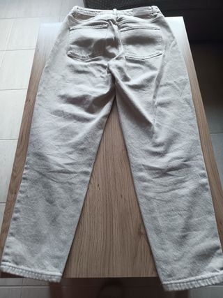 Pantalones AMISU Beige/Gris