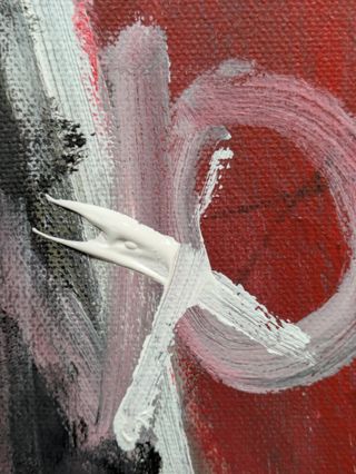 Cuadro abstracto moderno ORIGINAL grande 1 x 1 m