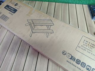 FableKids ARNE Juego de mesa de picnic para 4 niño
