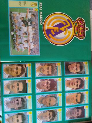 Álbum de cromos futbol
 Temporada 1990-91