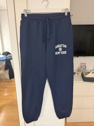Pantalón de chándal azul Manhattan New York