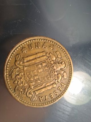 Moneda Antigua UNA PESETA de Franco de 1966