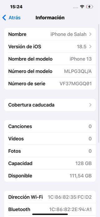 Iphone 13 128 GB