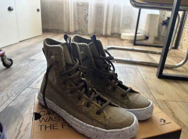 Botas Converse Verdes Talla 37