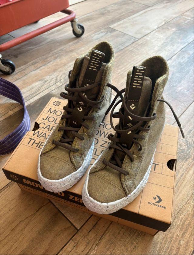 Botas Converse Verdes Talla 37