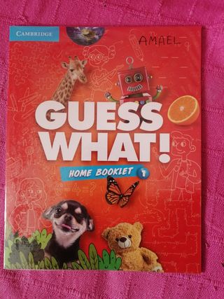 Libros Guess What! Para primero de primaria