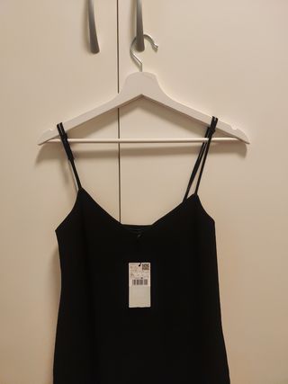 Vestido negro tirantes XL