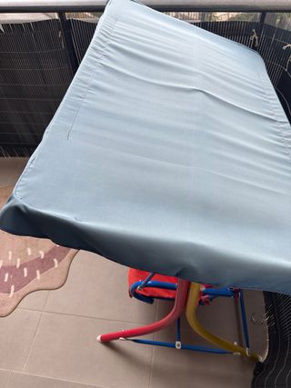 Columpio infantil con toldo