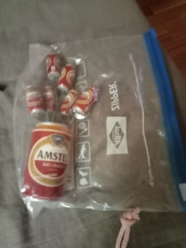 Lote 4 Anillos Plateados y Perlas 10€los 3