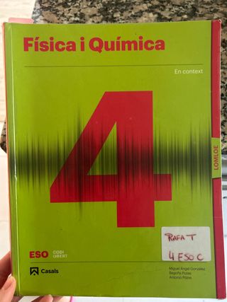 Física i Química 4 ESO LOMLOE